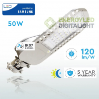 LAMPI STRADALE LED 50W 120Lm/W lumina rece ChipLED SAMSUNG